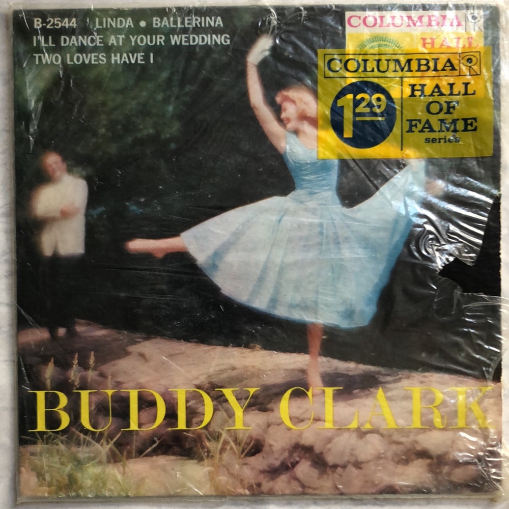 Buddy Clark I'll Dance At Your Wedding/Linda/Ballerina Vinyl 45 EP Record